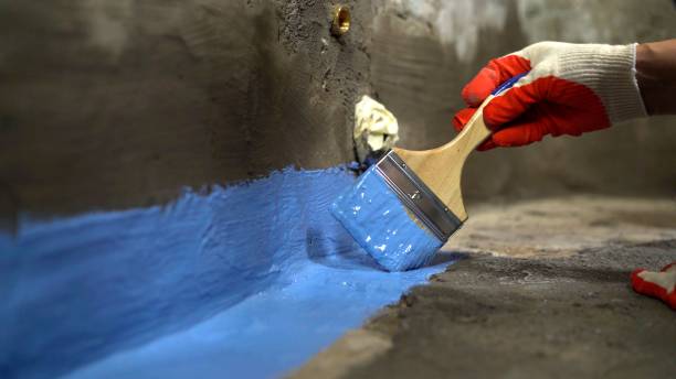 Commercial Waterproofing project at a Clinton, WI business property by SJ Waterproofing Pros